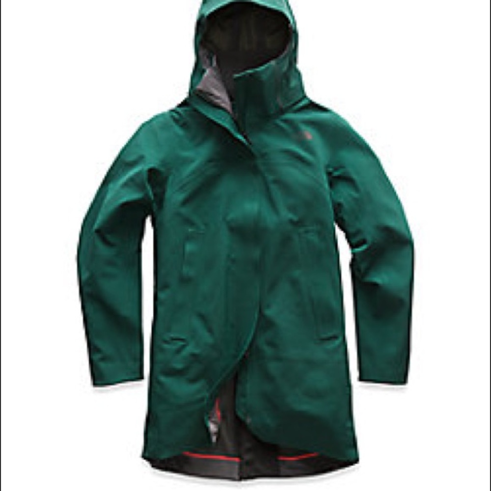 North Face apex trench coat
